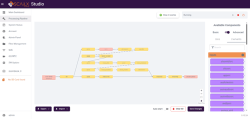 SCAiLX Studio_AI pipeline managent GUI