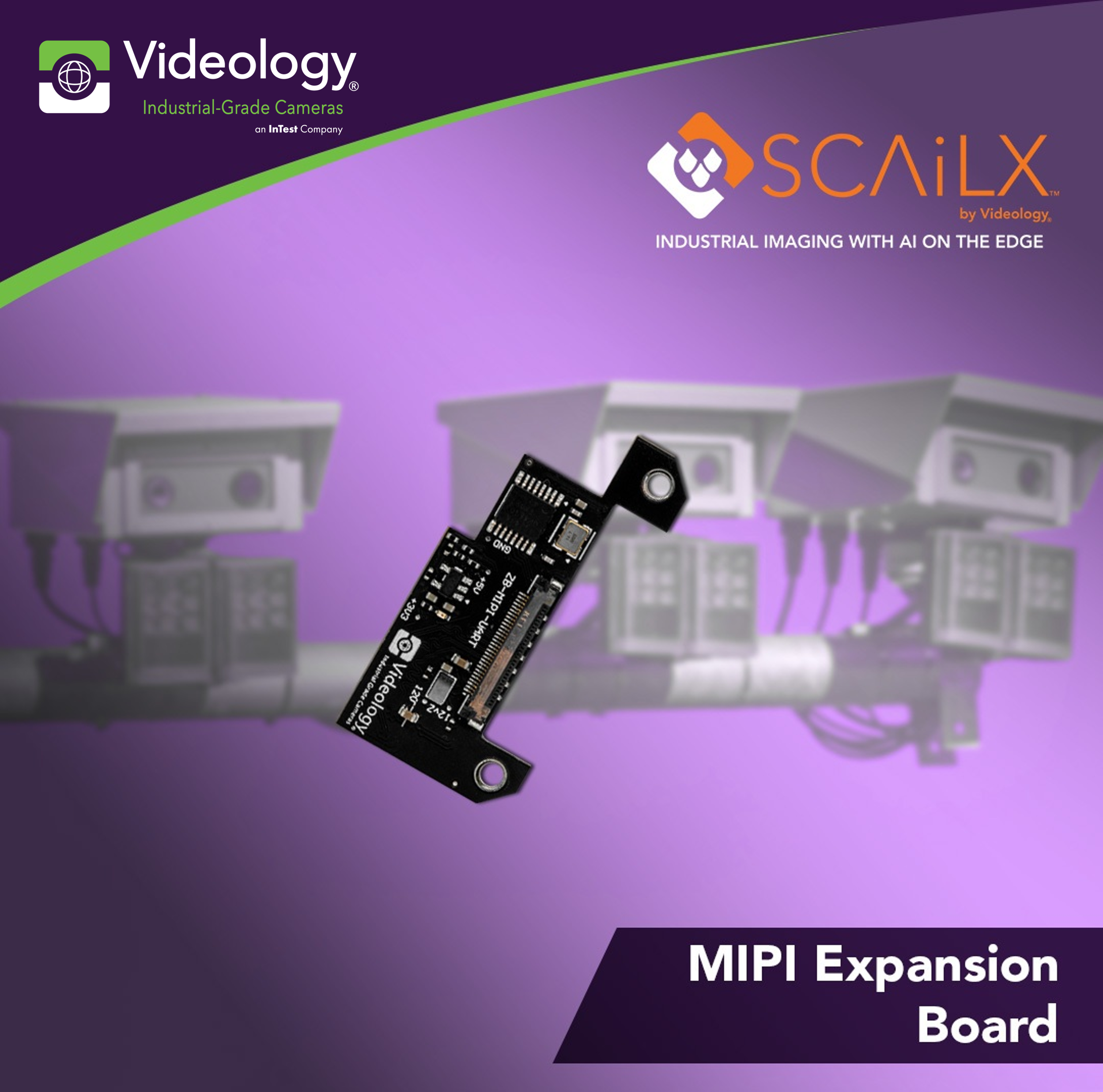SCAILX MIPI Interface Board for Sony FCB-EV9500M by Videology