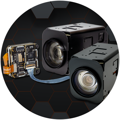 SCAiLX platform with Sony FCB zoom blocks