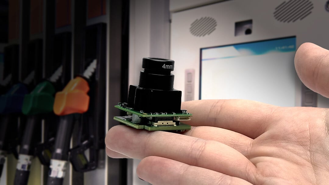 Videology camera customized for outdoor payment terminals