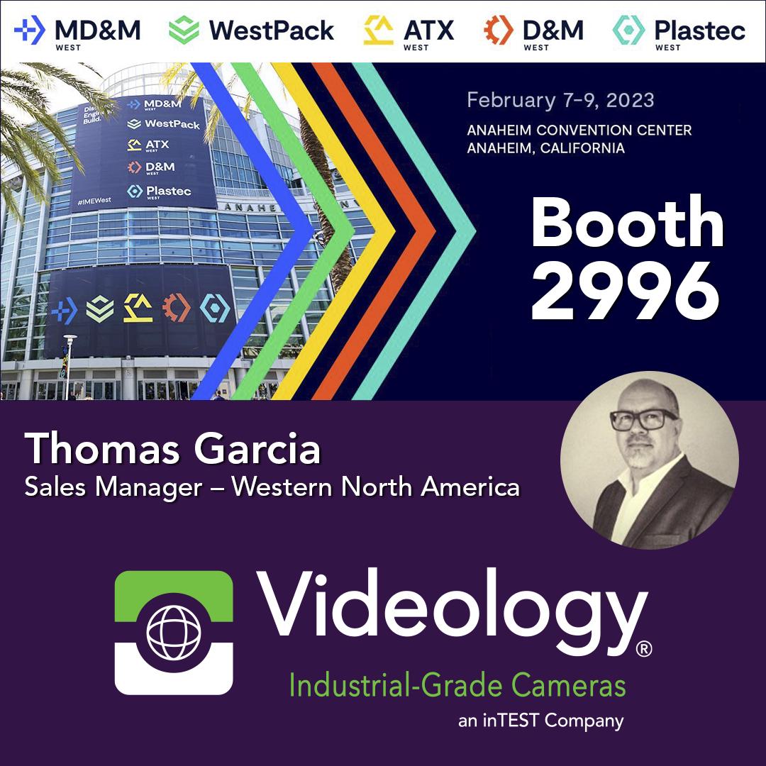 Videology exhibits at MD&M West 2023