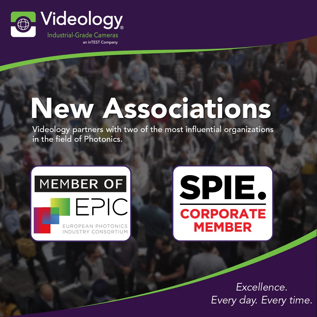 Videology is a member of SPIE and EPIC